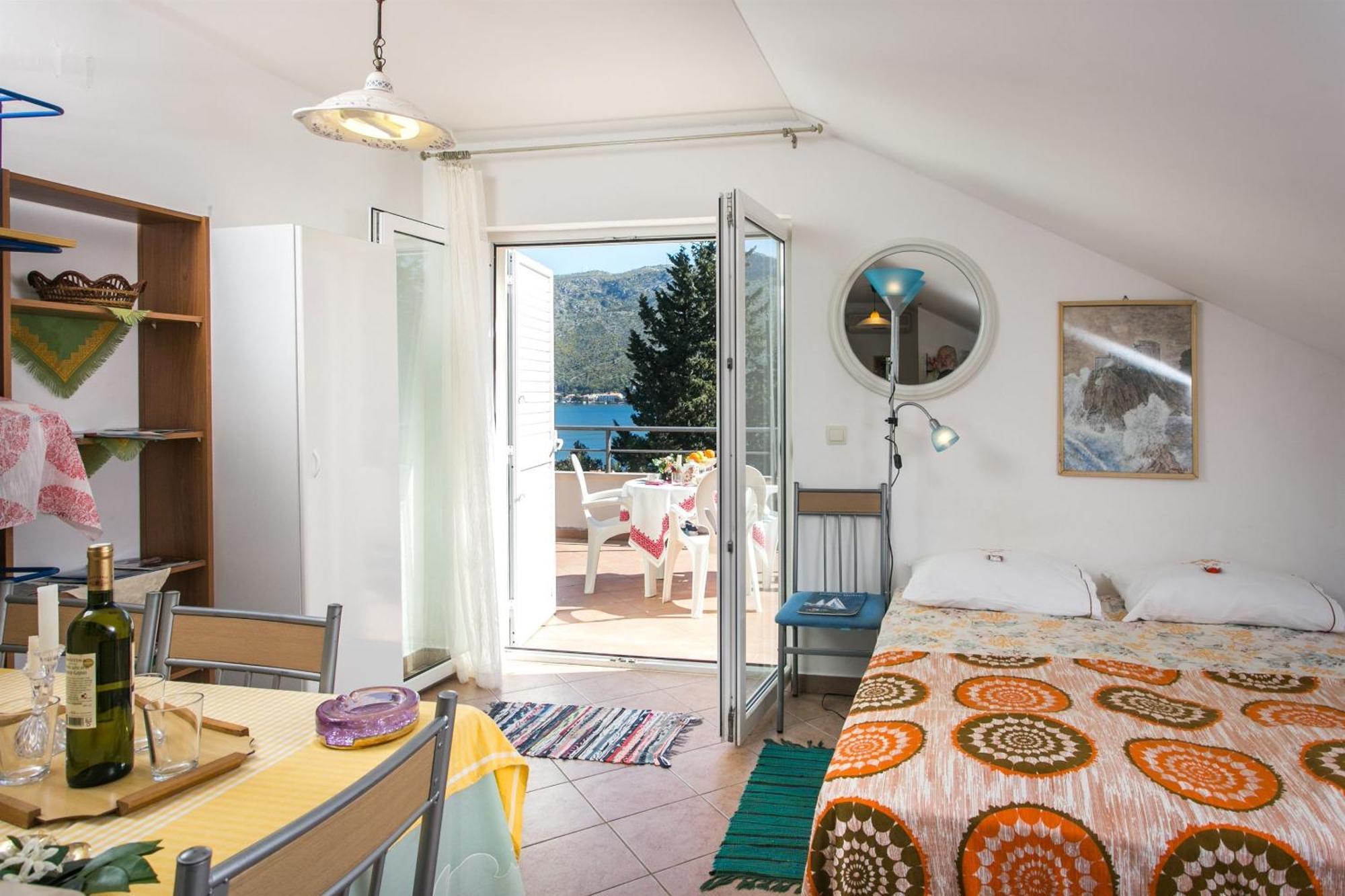 Apartments Marija - 50M From Beach Zaton  Exteriör bild